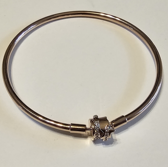 Pandora Moments Limited Edition Shooting Star Charm Bangle - Picture 5 of 6